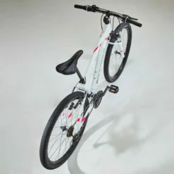 Rockrider VÉLO VTT ST 100 FEMME BLANC ROSE 27,5" -Sportmania velo vtt st 100 femme blanc rose 275quote 5