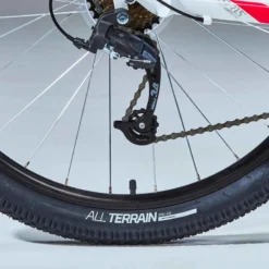 Rockrider VÉLO VTT ST 100 FEMME BLANC ROSE 27,5" -Sportmania velo vtt st 100 femme blanc rose 275quote 7