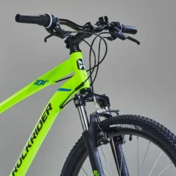 Rockrider VÉLO VTT ST 100 JAUNE 27,5" -Sportmania velo vtt st 100 gris 275quote 3