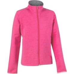 Veste 100 Gym Fille Rose