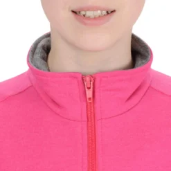Veste 100 Gym Fille Rose -Sportmania veste 100 gym fille rose 4