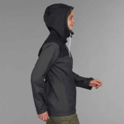 Veste 3en1 Imperméable Confort 0°C De Trek Voyage - TRAVEL 100 Gris Foncé-femme -Sportmania veste 3en1 impermeable confort 0c de trek voyage travel 100 gris fonce femme 4
