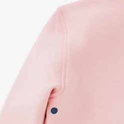 Veste 500 Baby Gym Fille Et Garçon Rose Poudré -Sportmania veste 500 baby gym fille et garcon rose poudre 4