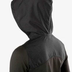 Veste Capuche Chaude, Respirante S900 Fille GYM ENFANT Gris Chiné Foncé -Sportmania veste capuche chaude respirante s900 fille gym enfant gris chine fonce 4