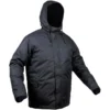VESTE CHASSE CHAUDE IMPERMEABLE NOIRE 100
