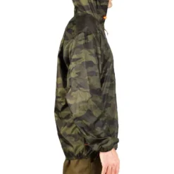 VESTE CHASSE IMPERMÉABLE LEGERE CAMO VERTE 100 -Sportmania veste chasse impermeable legere 100 camo verte 3