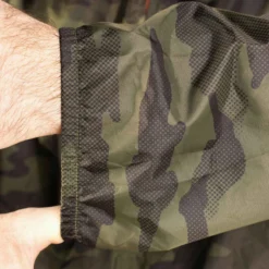 VESTE CHASSE IMPERMÉABLE LEGERE CAMO VERTE 100 -Sportmania veste chasse impermeable legere 100 camo verte 6