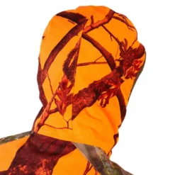 VESTE CHASSE IMPERMÉABLE SILENCIEUSE LIGHT CAMO FLUO 500 -Sportmania veste chasse impermeable silencieuse light camo fluo 500 10
