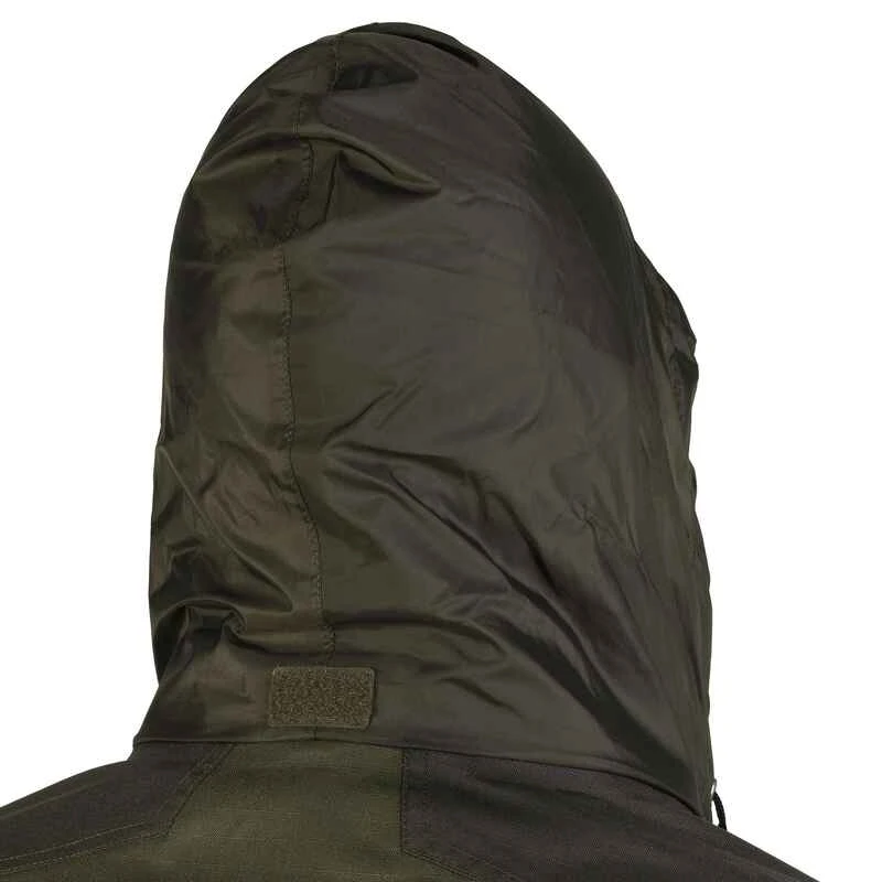 VESTE CHASSE Imperméable VERTE 500 3 VESTE CHASSE Imperméable VERTE 500 – Image 3