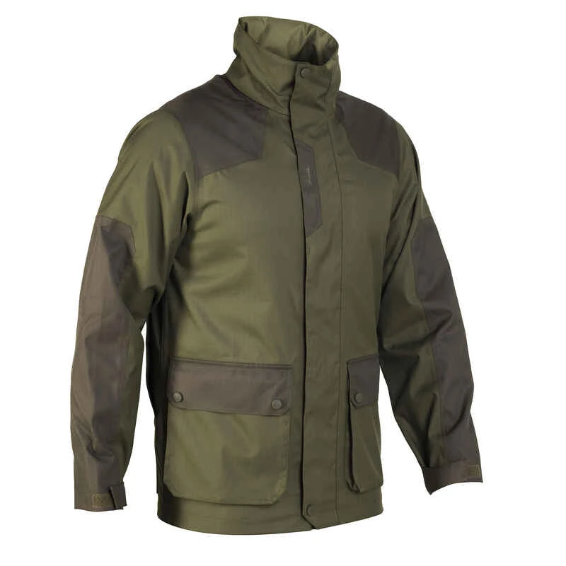 VESTE CHASSE Imperméable VERTE 500 1 VESTE CHASSE Imperméable VERTE 500