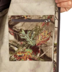 VESTE CHASSE SILENCIEUSE RESPIRANTE 100 CAMO FORET -Sportmania veste chasse silencieuse respirante 100 camo foret 7