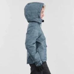 Quechua Veste Chaude Imperméable De Randonnée Neige SH100 WARM Fille 8-14 Ans Grise -Sportmania veste chaude impermeable de randonnee neige sh100 warm fille 8 14 ans grise 2