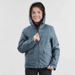 Quechua Veste Chaude Imperméable De Randonnée Neige SH100 WARM Fille 8-14 Ans Grise -Sportmania veste chaude impermeable de randonnee neige sh100 warm fille 8 14 ans grise 4