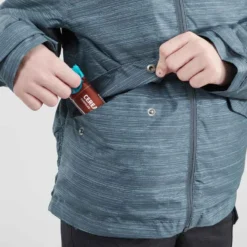 Quechua Veste Chaude Imperméable De Randonnée Neige SH100 WARM Fille 8-14 Ans Grise -Sportmania veste chaude impermeable de randonnee neige sh100 warm fille 8 14 ans grise 8