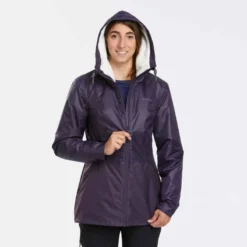 Quechua Veste Hiver Imperméable De Randonnée - SH100 WARM -5°C - Femme -Sportmania veste chaude impermeable de randonnee sh100 warm femme 1