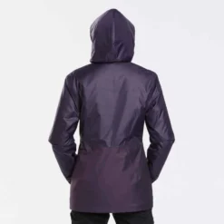 Quechua Veste Hiver Imperméable De Randonnée - SH100 WARM -5°C - Femme -Sportmania veste chaude impermeable de randonnee sh100 warm femme 3