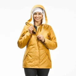 Quechua Veste Hiver Imperméable De Randonnée - SH100 X-WARM -10°C - Femme -Sportmania veste chaude impermeable de randonnee sh100 x warm femme 1