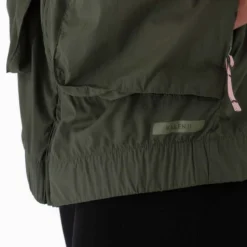 Kalenji Veste Running Coupe Vent Femme - Wind Breath Kaki -Sportmania veste coupe vent femme de running kaki 9