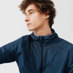 VESTE COUPE VENT DE RUNNING HOMME KALENJI RUN WIND BLEU ARDOISE 14 VESTE COUPE VENT DE RUNNING HOMME KALENJI RUN WIND BLEU ARDOISE -Sportmania veste coupe vent running run wind bleu de prusse homme 3