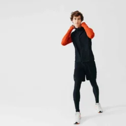 VESTE COUPE VENT SANS MANCHE DE RUNNING HOMME KALENJI RUN WIND NOIR -Sportmania veste coupe vent sans manches de running homme kalenji run wind noir 2