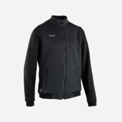 Kipsta Veste De Football D'entrainement ESSENTIAL Noire Et Grise