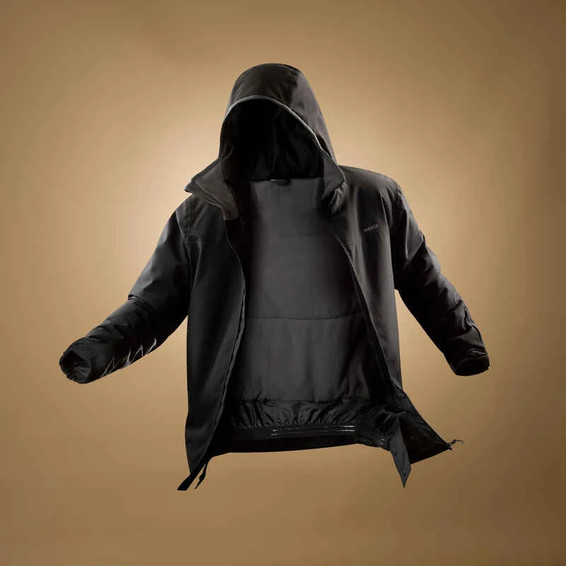 WEDZE Veste De Ski Homme - 100 - Noire 1 WEDZE Veste De Ski Homme - 100 - Noire