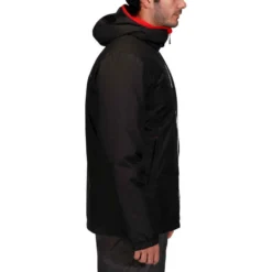 WEDZE VESTE DE SKI HOMME 100 NOIRE -Sportmania veste de ski homme 100 noire 2