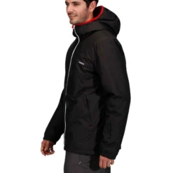 WEDZE VESTE DE SKI HOMME 100 NOIRE -Sportmania veste de ski homme 100 noire 4