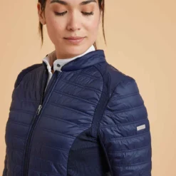 Veste équitation Femme Marine 900 -Sportmania veste equitation femme marine 900 2