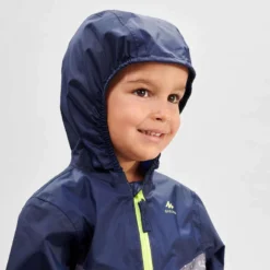 Quechua Veste Imperméable De Randonnée Enfant - MH150 - 2-6 Ans -Sportmania veste impermeable de randonnee mh150 bleueslashgrise enfant 2 6 ans 4