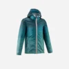 Quechua Veste Imperméable De Randonnée - MH150 Turquoise - Enfant 7-15 Ans