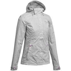 Quechua Veste Imperméable De Randonnée Montagne - MH100 - Femme