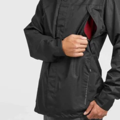 Quechua Veste Légère Imperméable De Randonnée - MH100 - Homme -Sportmania veste impermeable de randonnee montagne mh100 homme 3