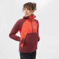 Quechua Veste Imperméable De Randonnée Montagne - MH500 - Femme -Sportmania veste impermeable de randonnee montagne mh500 femme 3