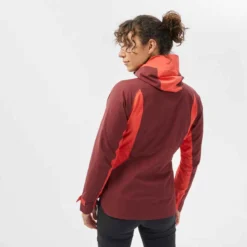 Quechua Veste Imperméable De Randonnée Montagne - MH500 - Femme -Sportmania veste impermeable de randonnee montagne mh500 femme 4