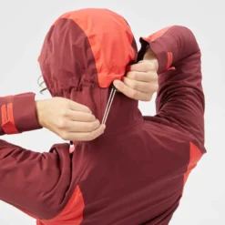 Quechua Veste Imperméable De Randonnée Montagne - MH500 - Femme -Sportmania veste impermeable de randonnee montagne mh500 femme 6