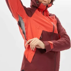 Quechua Veste Imperméable De Randonnée Montagne - MH500 - Femme -Sportmania veste impermeable de randonnee montagne mh500 femme 9