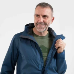 Quechua Veste Imperméable De Randonnée - NH500 Imper - Homme -Sportmania veste impermeable de randonnee nh500 imper homme 5