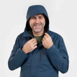 Quechua Veste Imperméable De Randonnée - NH500 Imper - Homme -Sportmania veste impermeable de randonnee nh500 imper homme 6