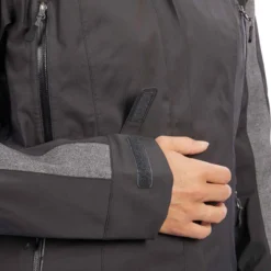 Veste Imperméable équitation Femme 500 Gris Foncé Et Motifs Chevron -Sportmania veste impermeable equitation femme 500 gris fonce et motifs chevron 5