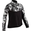 Veste Légère Respirante W500 Fille GYM ENFANT Noir Imprimé