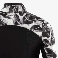 Veste Légère Respirante W500 Fille GYM ENFANT Noir Imprimé -Sportmania veste legere respirante w500 fille gym enfant noir imprime 4