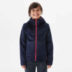 Quechua Veste Polaire Chaude De Randonnée - MH500 Bleu - Enfant 7-15 Ans -Sportmania veste polaire chaude de randonnee mh500 bleu enfant 7 15 ans 2