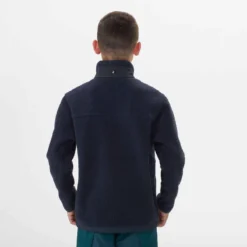 Quechua VESTE POLAIRE CHAUDE DE RANDONNEE - MH500 BLEUE MARINE - ENFANT 7-15 ANS -Sportmania veste polaire chaude de randonnee mh500 bleue marine enfant 7 15 ans 3