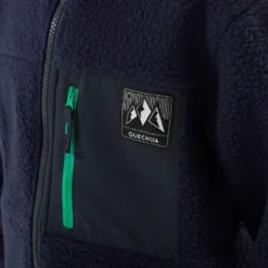 Quechua VESTE POLAIRE CHAUDE DE RANDONNEE - MH500 BLEUE MARINE - ENFANT 7-15 ANS -Sportmania veste polaire chaude de randonnee mh500 bleue marine enfant 7 15 ans 6