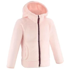 Quechua Veste Polaire Chaude De Randonnée - MH500 Rose - Enfant 2- 6 Ans