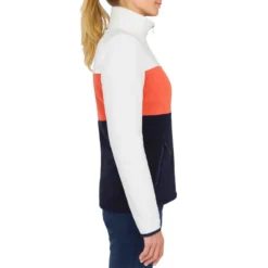 Tribord Veste Polaire Chaude De Voile Sailing 100 Femme -Sportmania veste polaire chaude de voile eco concue sailing 100 femme blanc terracota bleu 3