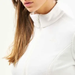 Quechua Veste Polaire De Randonnée - MH120 - Femme -Sportmania veste polaire de randonnee montagne femme mh120 noire 3