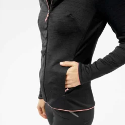 Quechua Veste Polaire Fine De Randonnée - MH520 Light - Femme -Sportmania veste polaire de randonnee montagne femme mh920 gris carbone 4