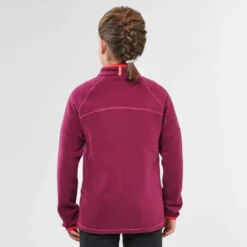 Quechua Veste Polaire De Randonnée - MH150 Violette - Enfant 7-15 Ans -Sportmania veste polaire randonnee enfant mh150 turquoise 2